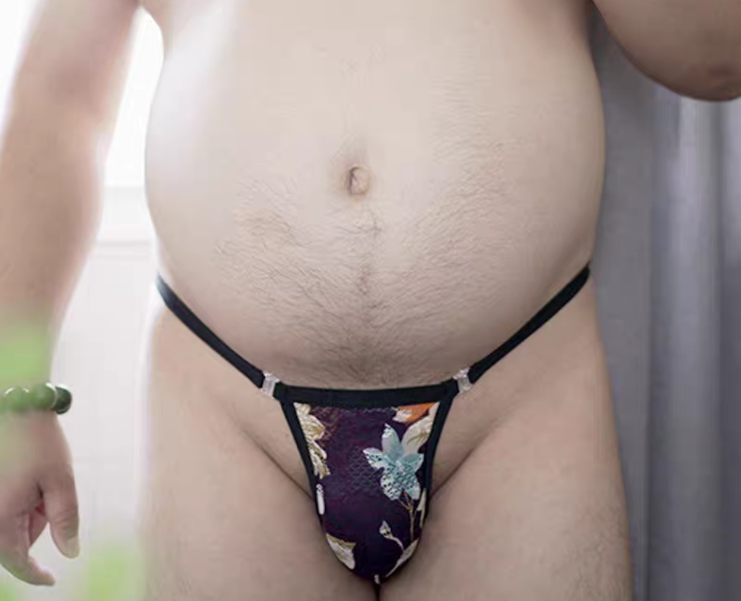 Black String Thong Black String Thong